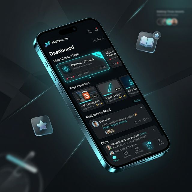 Maltoverse App Mockup